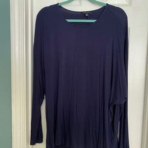 Universal Standard medium (18-20) navy dolman top
